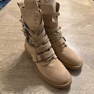DKNY Womens ITA Strappy Boots Size 10